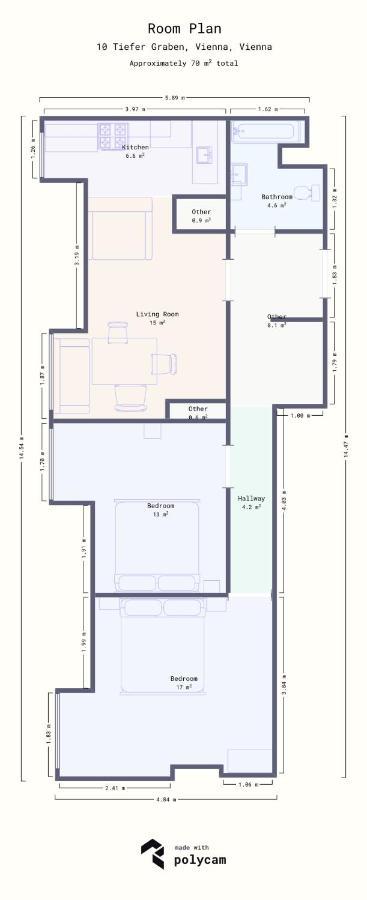 Ferienwohnung Lt Superior Location Wien Exterior foto